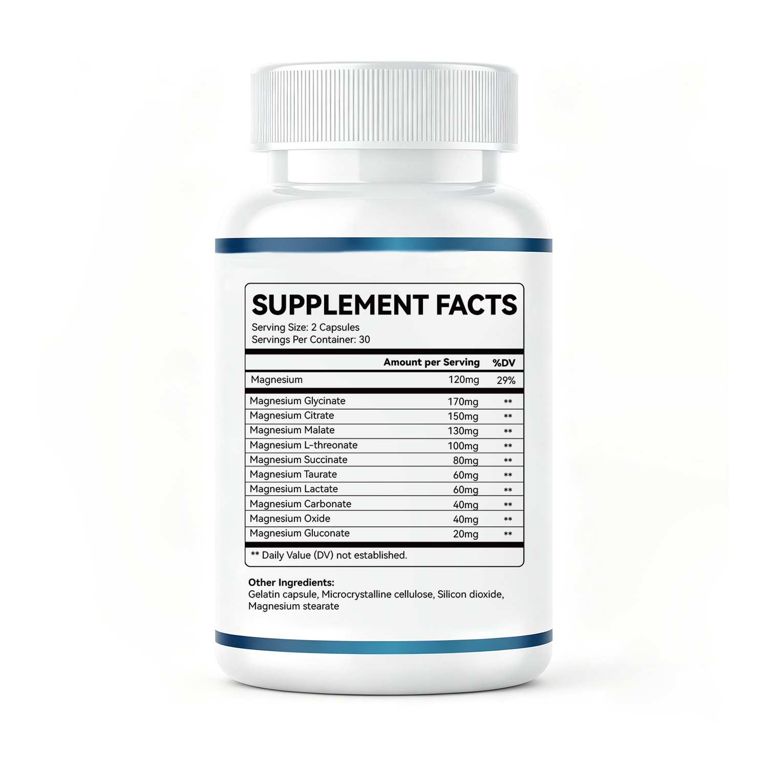 AIDEVI Magnesium 10-In-1 Complex | Sleep & Muscle Support